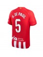 Atletico Madrid Rodrigo De Paul #5 Heimtrikot 2023-24 Kurzarm